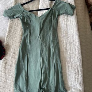 Tight off the shoulder dress